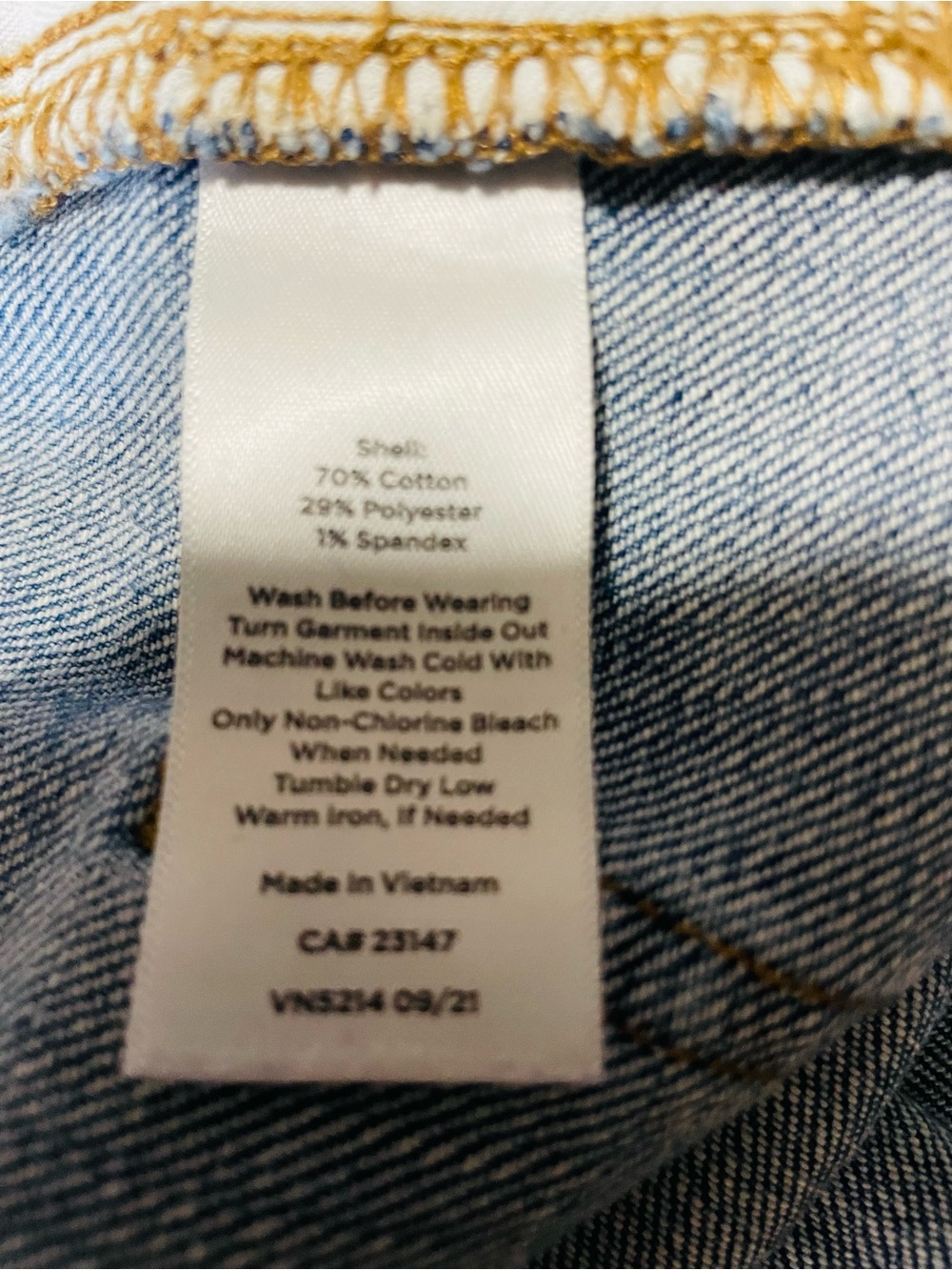 Talbots Stovepipe Jean - Picture 4 of 4